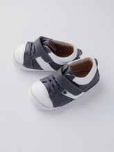 Load image into Gallery viewer, Old Soles Boy's Grey/Snow Sneakers