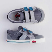 Load image into Gallery viewer, See Kai Run Boy's Grey/Teal Sneakers
