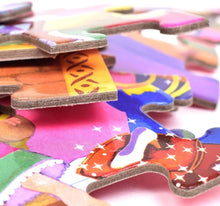 Load image into Gallery viewer, Djeco Silhouette Puzzles Cinderella