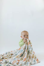 Load image into Gallery viewer, Loulou Lollipop Muslin Swaddle Blanket - Vintage Robot