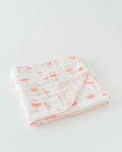 Load image into Gallery viewer, Deluxe Muslin Baby Quilt - Pink Ladies