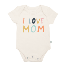 Load image into Gallery viewer, Graphic Onesie - " I Love Mom" ( 0-3M, 3-6M, 6-9M, 9-12M )