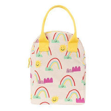 Load image into Gallery viewer, Zipper Lunch Bag - Rainbow
