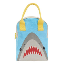 Load image into Gallery viewer, Zipper Lunch Bag - Shark