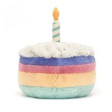 Load image into Gallery viewer, jellycat Amuseable Rinbow Birthday Cake
