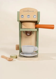 Coco Village Wooden Coffee Maker Set