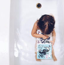 Load image into Gallery viewer, Wee Gallery Color Me Bath Book : Who&#39;s In the Rainforest
