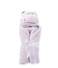 Load image into Gallery viewer, Angel Dear Lilac Hippo Lovey
