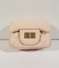 Load image into Gallery viewer, Girl&#39;s Quilted Pale Pink Purse
