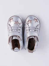 Load image into Gallery viewer, Old Soles Baby Girl&#39;s Silver High Top Sneakers

