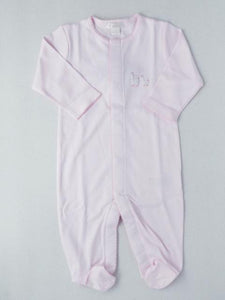 Baby girl's footie onesie