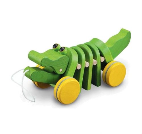 Plan toys alligator hot sale pull toy