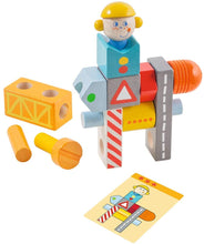 Load image into Gallery viewer, Haba -  Brain Builder Ben Stacking &amp; Arranging Game
