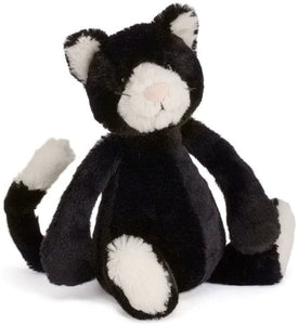 Jellycat - Bashful Black and White Kitten