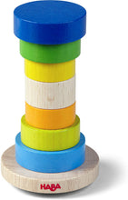 Load image into Gallery viewer, Haba -  Wooden Wobbly Tower Stacking Game
