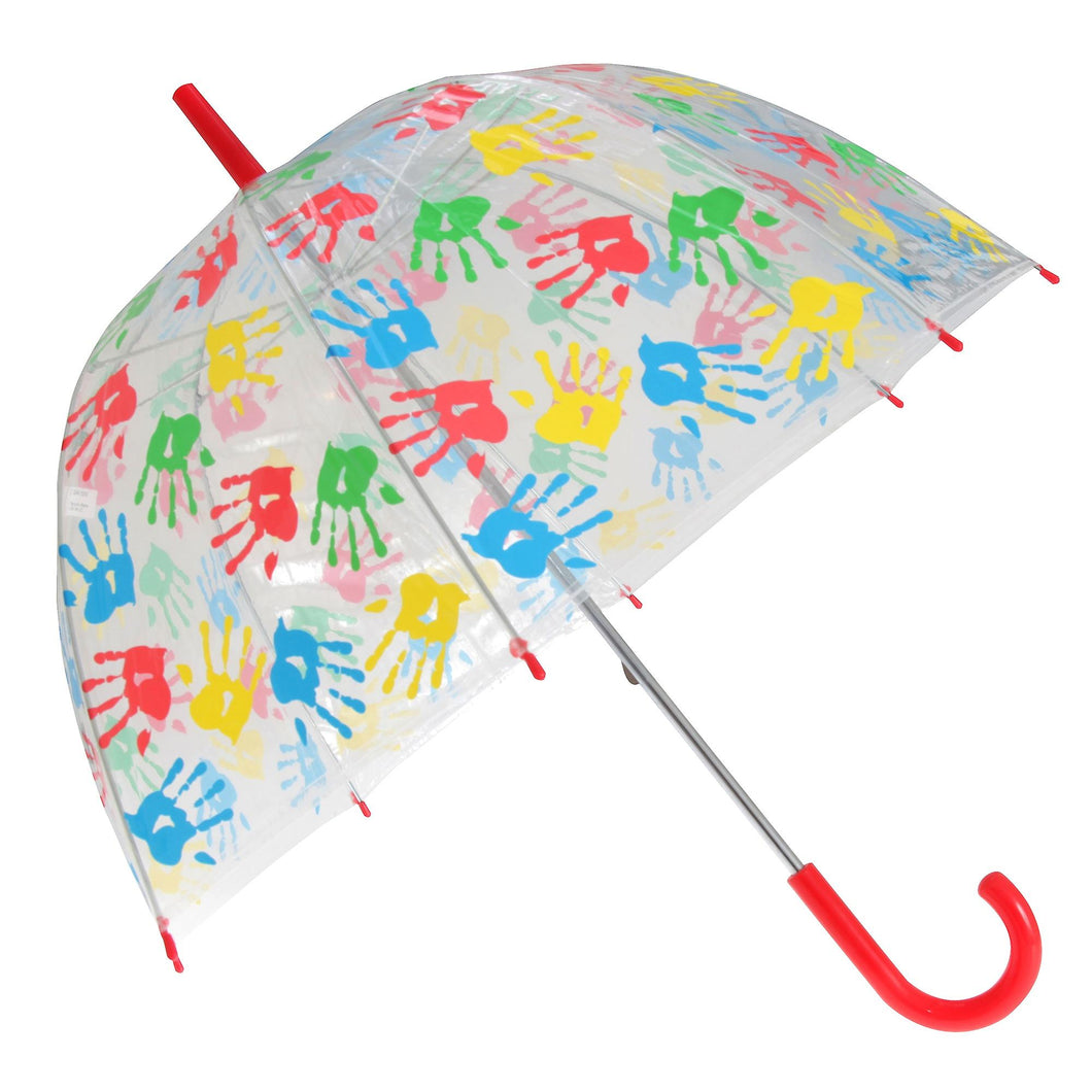 Transparent Handprints Umbrella