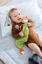 Load image into Gallery viewer, Haba -  Cuddly Fox Foxie Snuggly Lovey Baby Blankie
