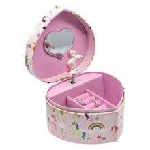 Load image into Gallery viewer, Chanteur - Rainbow And Unicorn Music Jewelry Box
