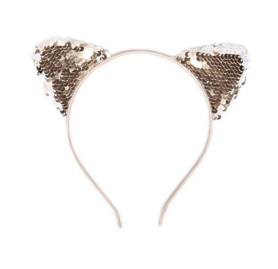 Sienna Gold Sequins Headband