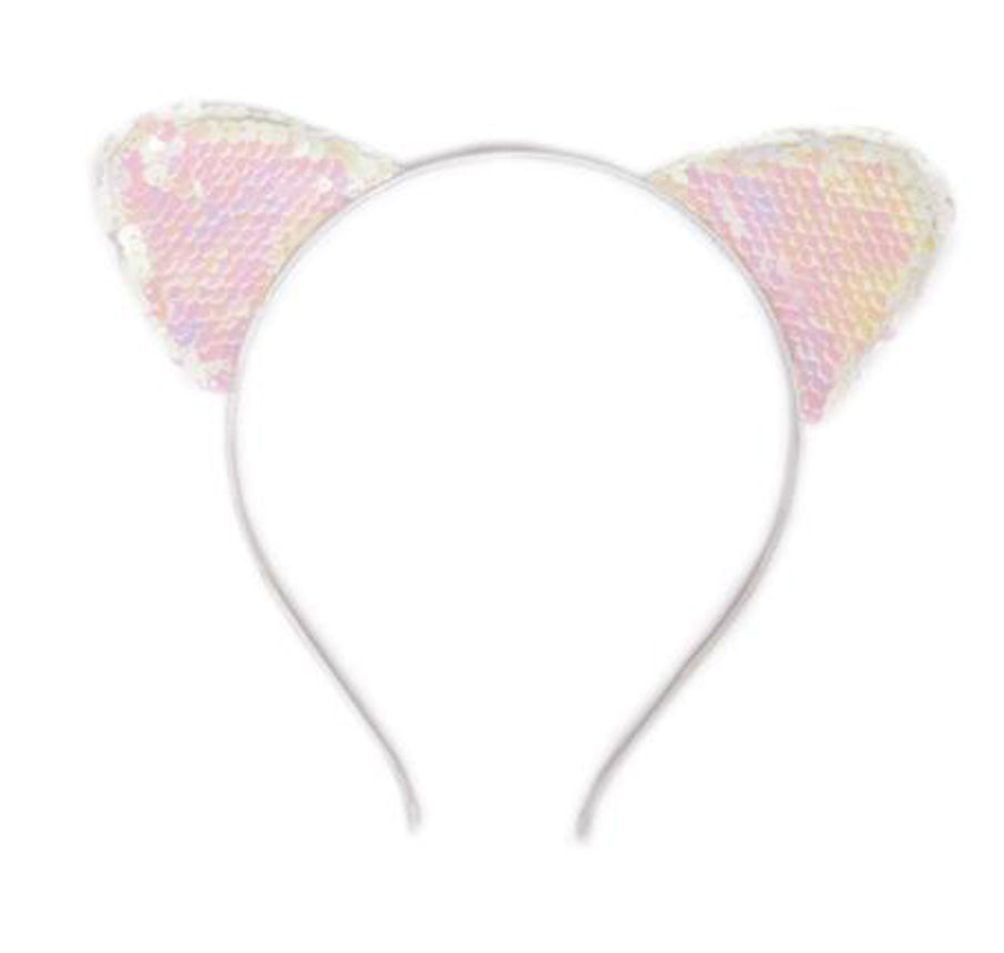 Sienna Light Pink Sequins Headband