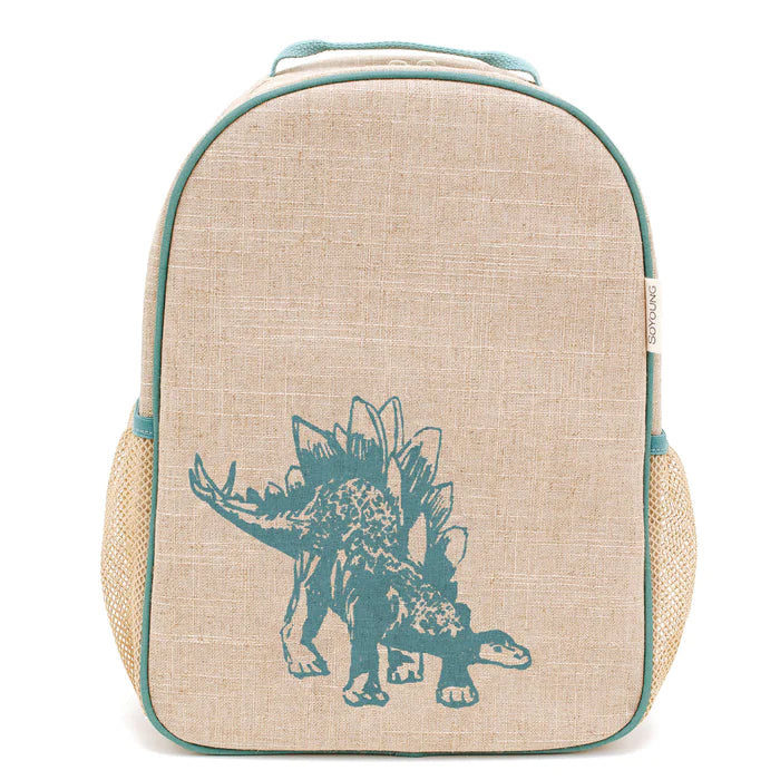So Young Green Stegosaurus Toddler Backpack