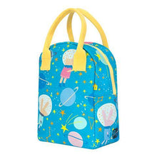 Load image into Gallery viewer, Zipper Lunch Bag - Astro Party
