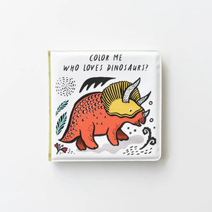 Wee Gallery Color Me - Who Loves Dinosaurs