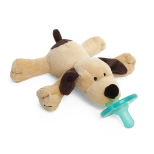 WubbaNub Plush Pacifier - Brown Puppy