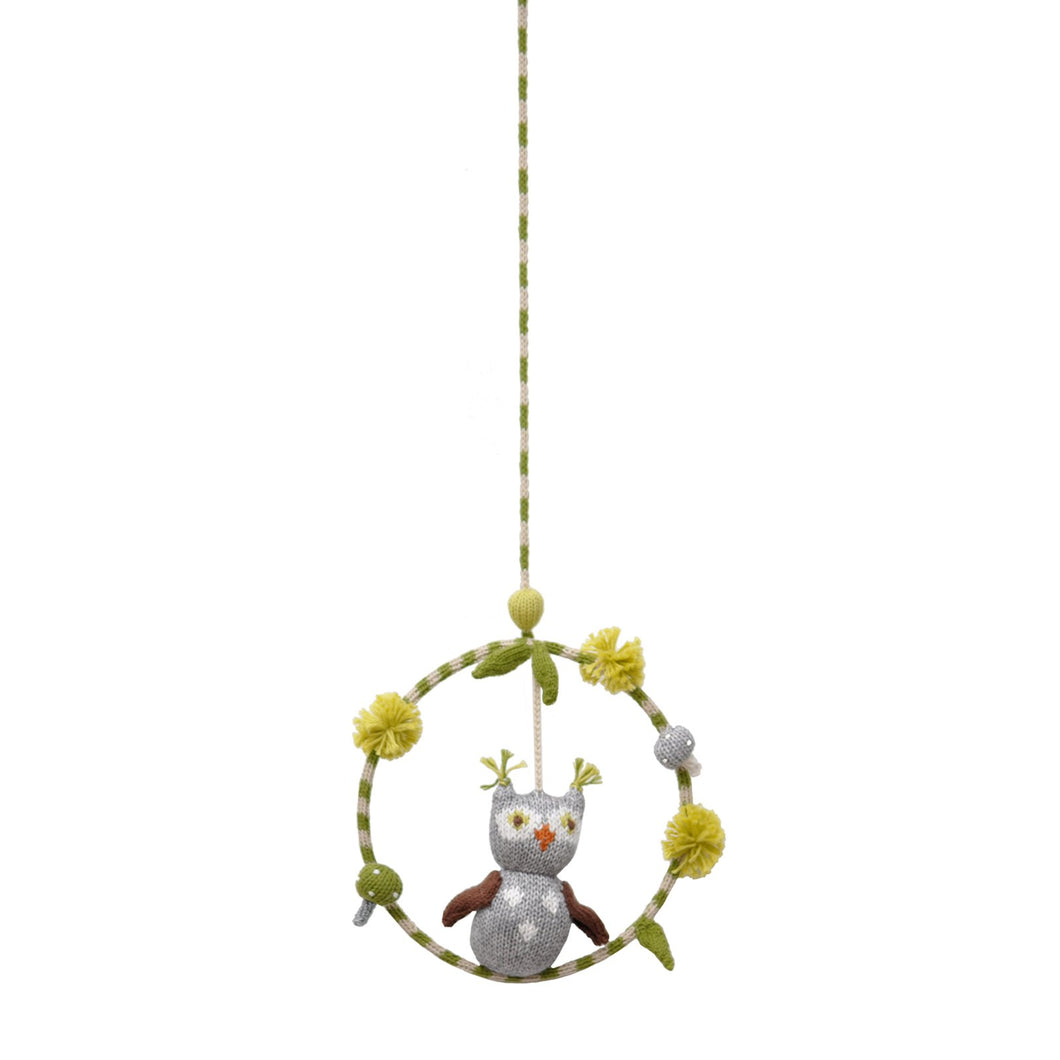 Blabla Dream Ring Knit Mobile - Owl