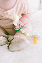 Load image into Gallery viewer, Loulou Lollipop Pacifier Clip - Watermelon
