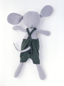 Hazel Village - Organic Animal Doll - Oliver Mouse