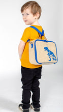 Load image into Gallery viewer, So Young Blue Dinosaur Lunch Box
