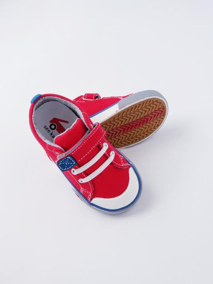 See Kai Run Boy's Red/Blue Sneakers