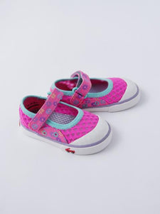See Kai Run Girl's Mesh Mary Jane Sneakers