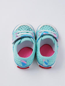 See Kai Run Girl's Mint Mesh Sneakers