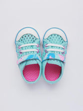 Load image into Gallery viewer, See Kai Run Girl&#39;s Mint Mesh Sneakers
