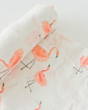 Load image into Gallery viewer, Deluxe Muslin Swaddle Blanket - Pink Ladies
