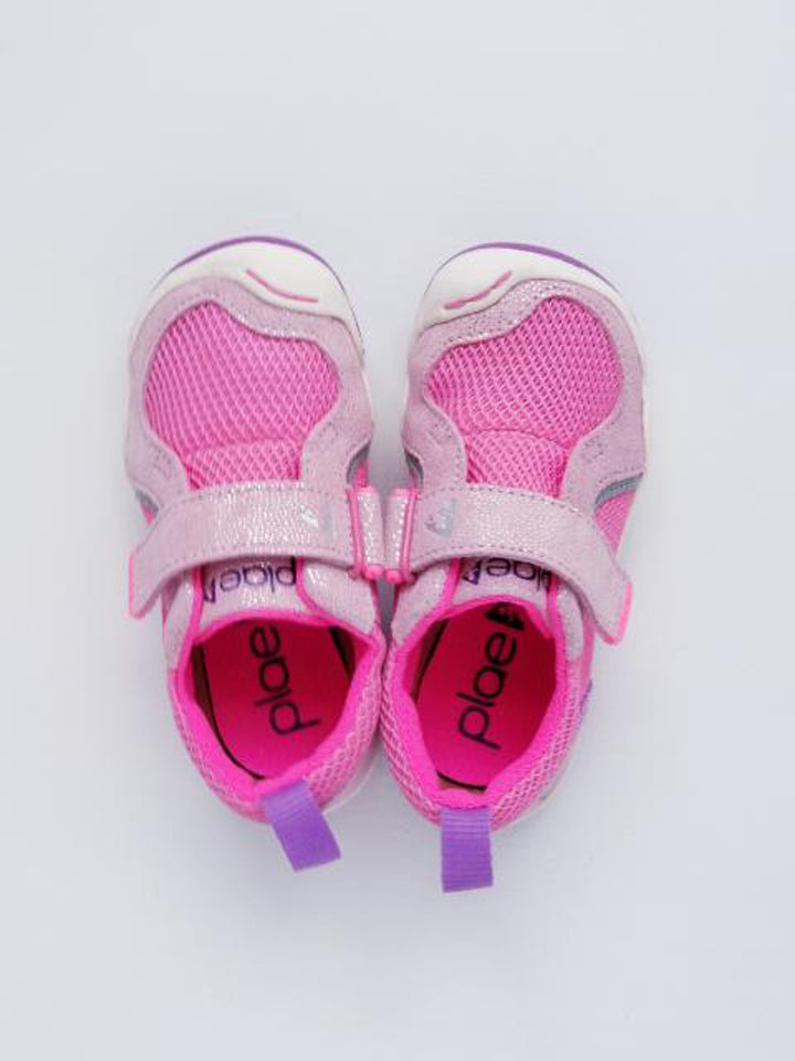 Plae Girl's Pink/Dewberry Sneakers