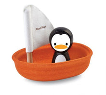 Load image into Gallery viewer, Plan Toys Sailing Boat - Penguin
