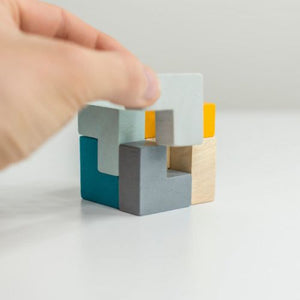 Plan Toys PlanMini - 3D Puzzle Cube