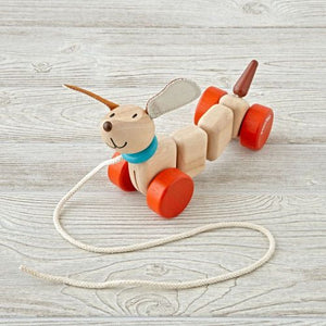Plan Toys Happy Puppy Pull-Along