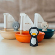 Load image into Gallery viewer, Plan Toys Sailing Boat - Penguin
