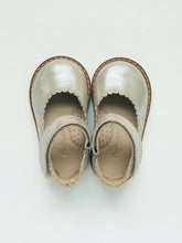 Load image into Gallery viewer, Baby girl&#39;s shimmery taupe ballerina Mary Jane
