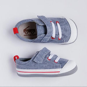 See Kai Run Baby Boy's Heather Grey Sneakers