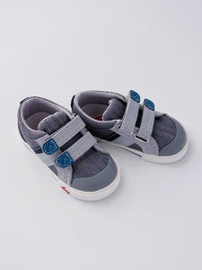 See Kai Run Boy's Grey/Teal Sneakers