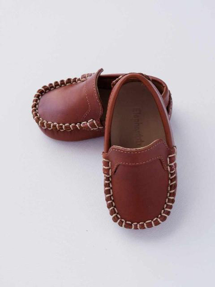 Baby boy's brown Moccasin
