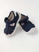 Load image into Gallery viewer, Boy&#39;s blue sandals
