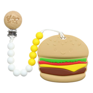 Glitter & Spice Burger Teether