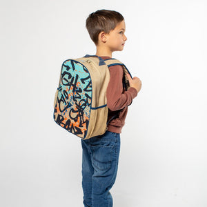 So Young Colorful Graffiti Backpack ( 2 sizes )