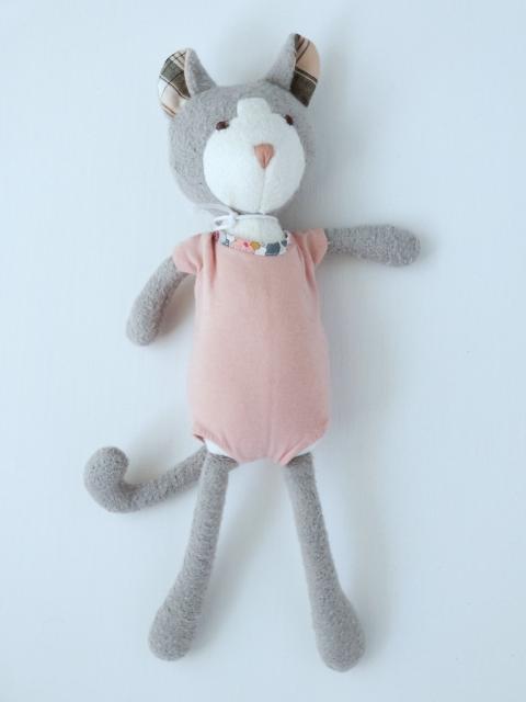 Hazel Village - Organic Animal Doll - Gracie Cat
